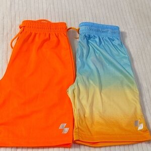 Place orange boys wicking sport shorts size M/M.7/8